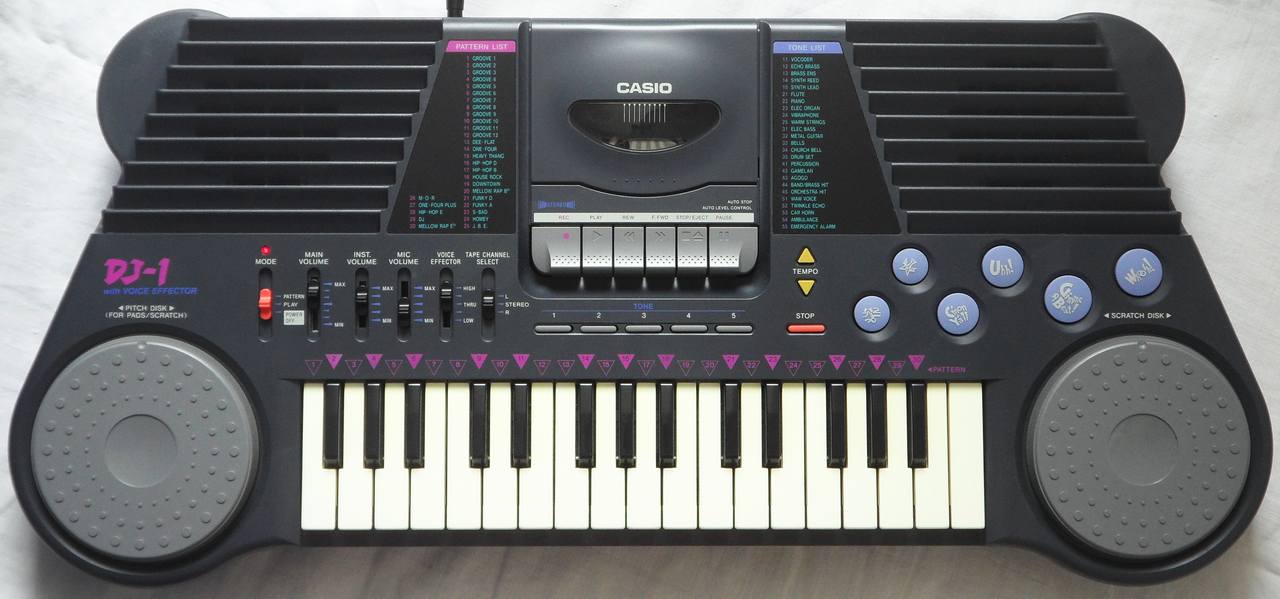 Casio Rapman RAP-1, DJ-1 (RAP-2)