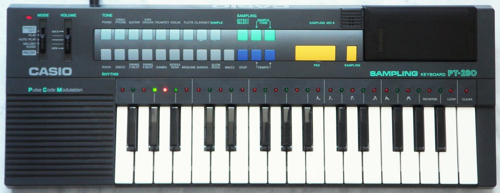 Casio SK-8, SK-5, PT-280 [SK-8 hardware]