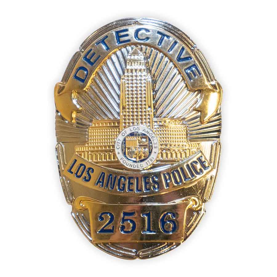 SHOP Los Angeles Detective's Badge - WesternStageProps.com