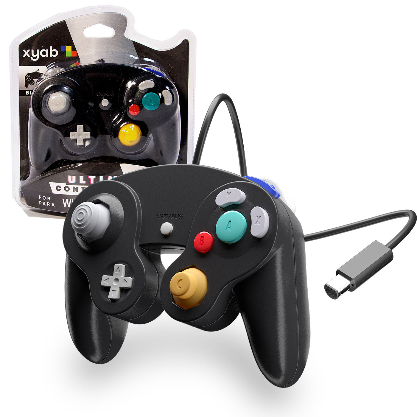 Wired Controller for Nintendo GameCube® - Black – XYAB