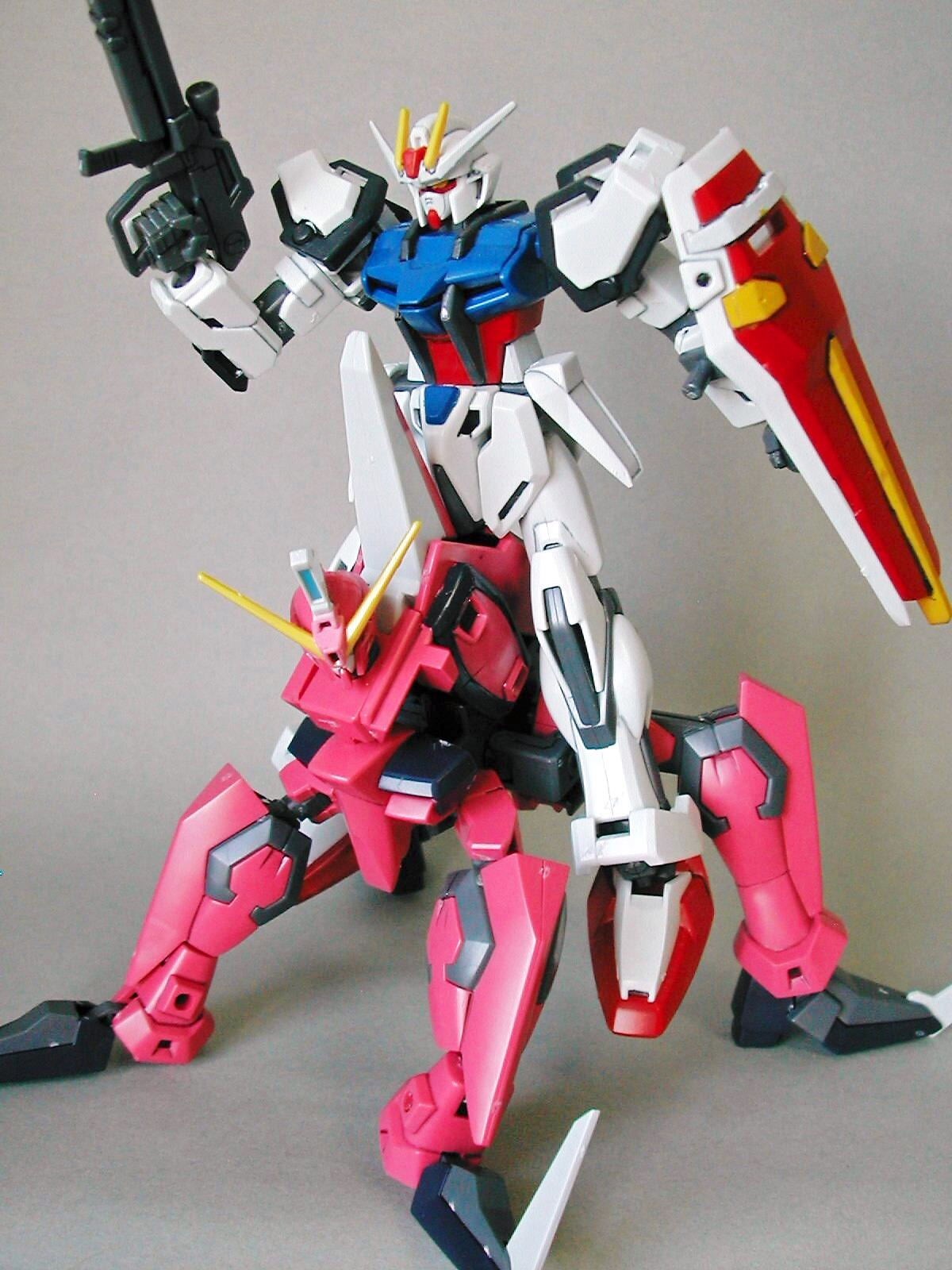 GAT-X303 イージスガンダム （1/144 HG） – ヤスリはいらない （since