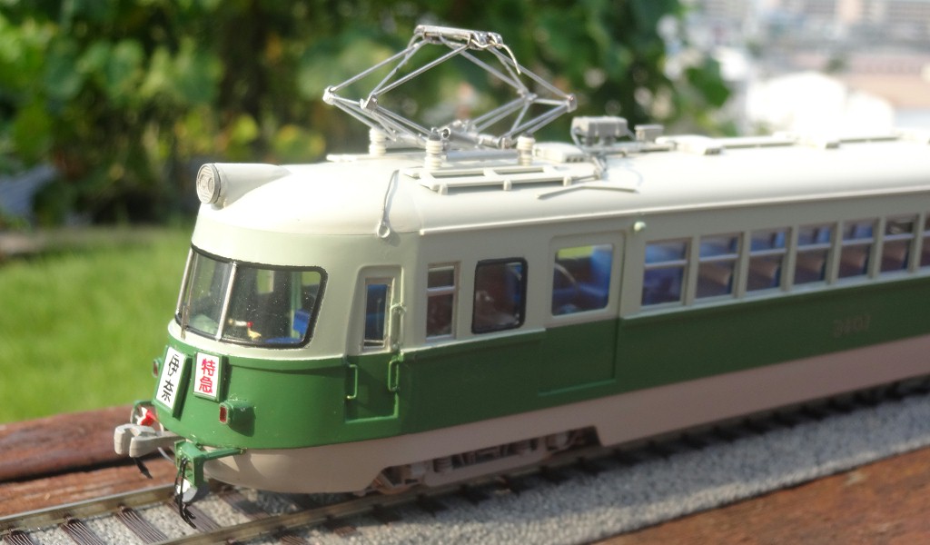 谷川製作所 名鉄3400系旧形 車体バラキット4両セット、台車入 谷川