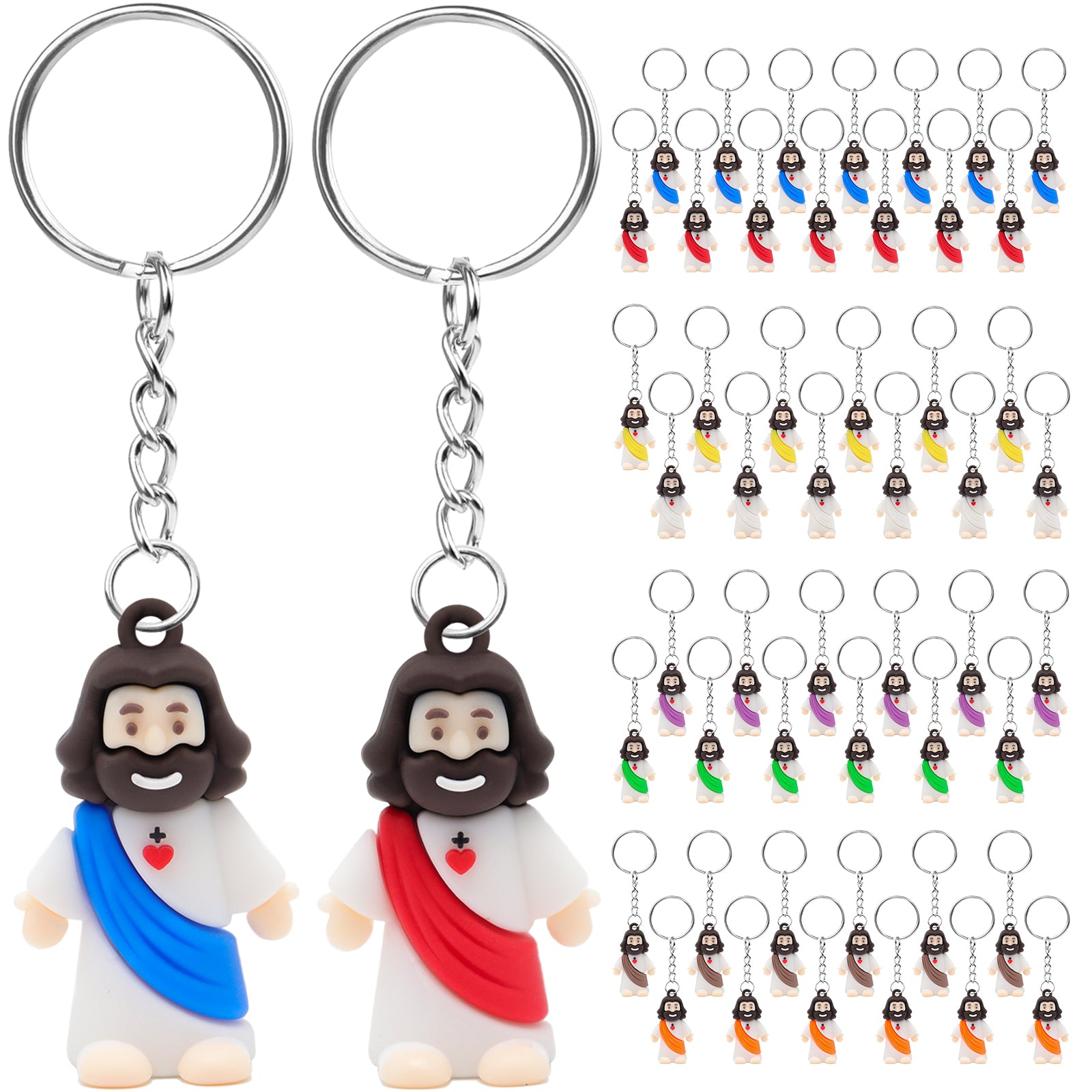 Mini Jesus Figures Keychain – Yelakey