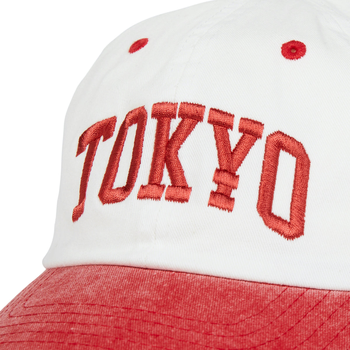 TOKYO Cap - Natural/Red – YEN TOWN MARKET