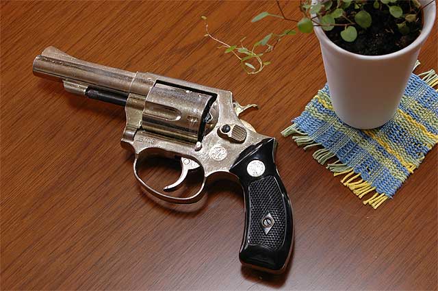 マルシン工業モデルガンS&WハンドエジェクターリボルバーMKKM-7 SMG