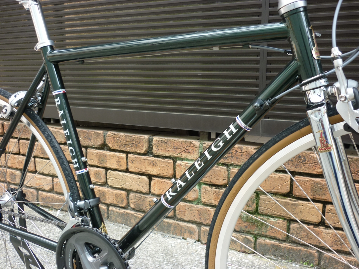 RALEIGH】「RFC」クラシックなクロモリフレームとSHIMANOコンポの近代