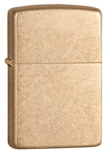 Armor® Tumbled Brass - Zippo.ca