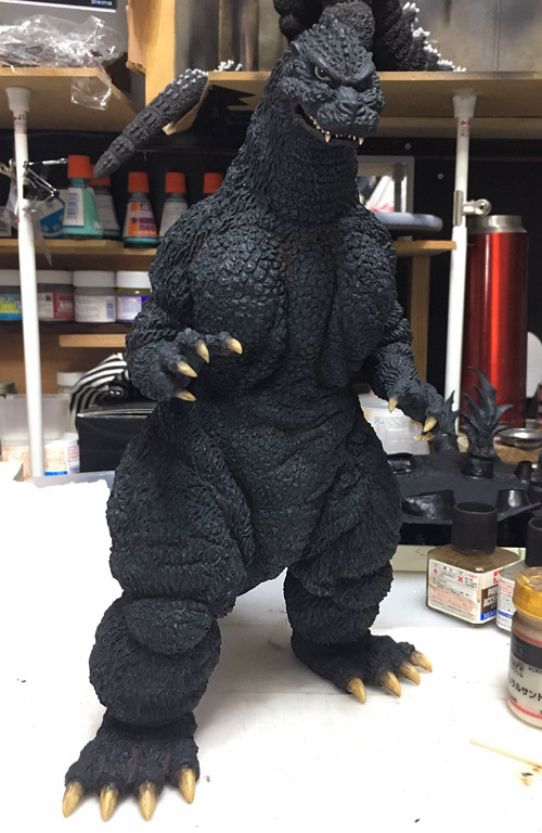 酒井ゆうじ造型工房30cmゴジラ1991北海道バージョン・ギドゴジ