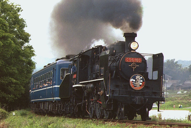 1985年 水郡線 SL奥久慈号