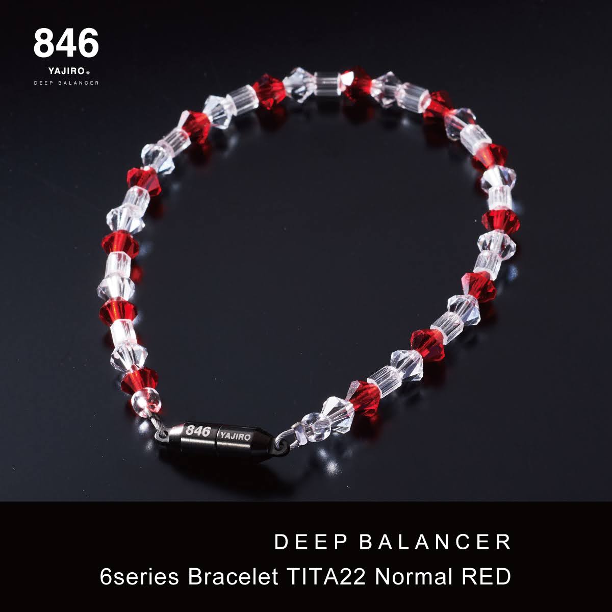 6シリーズ ブレスレット TITA22 Normal【RED】 – 846YAJIROオンライン