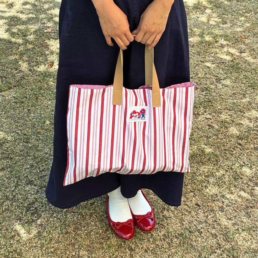 EXPO2025 播州織 biscuit tote bag｜完売御礼・再入荷無し – 47 TREASURE