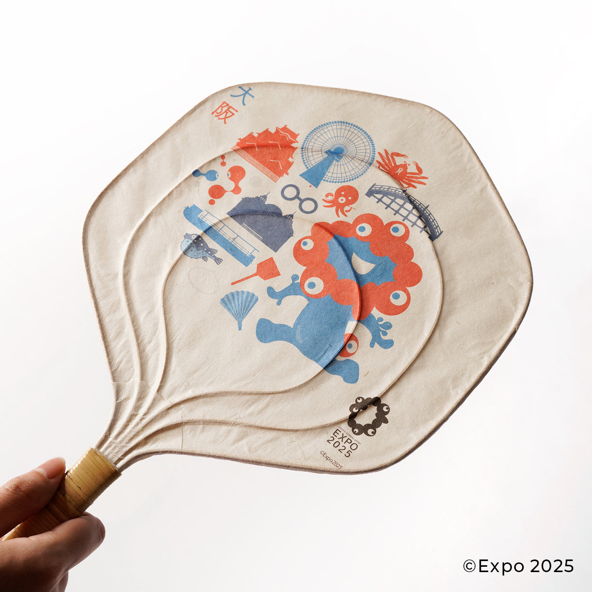 EXPO2025 籐うちわ（大阪） – 47 TREASURE