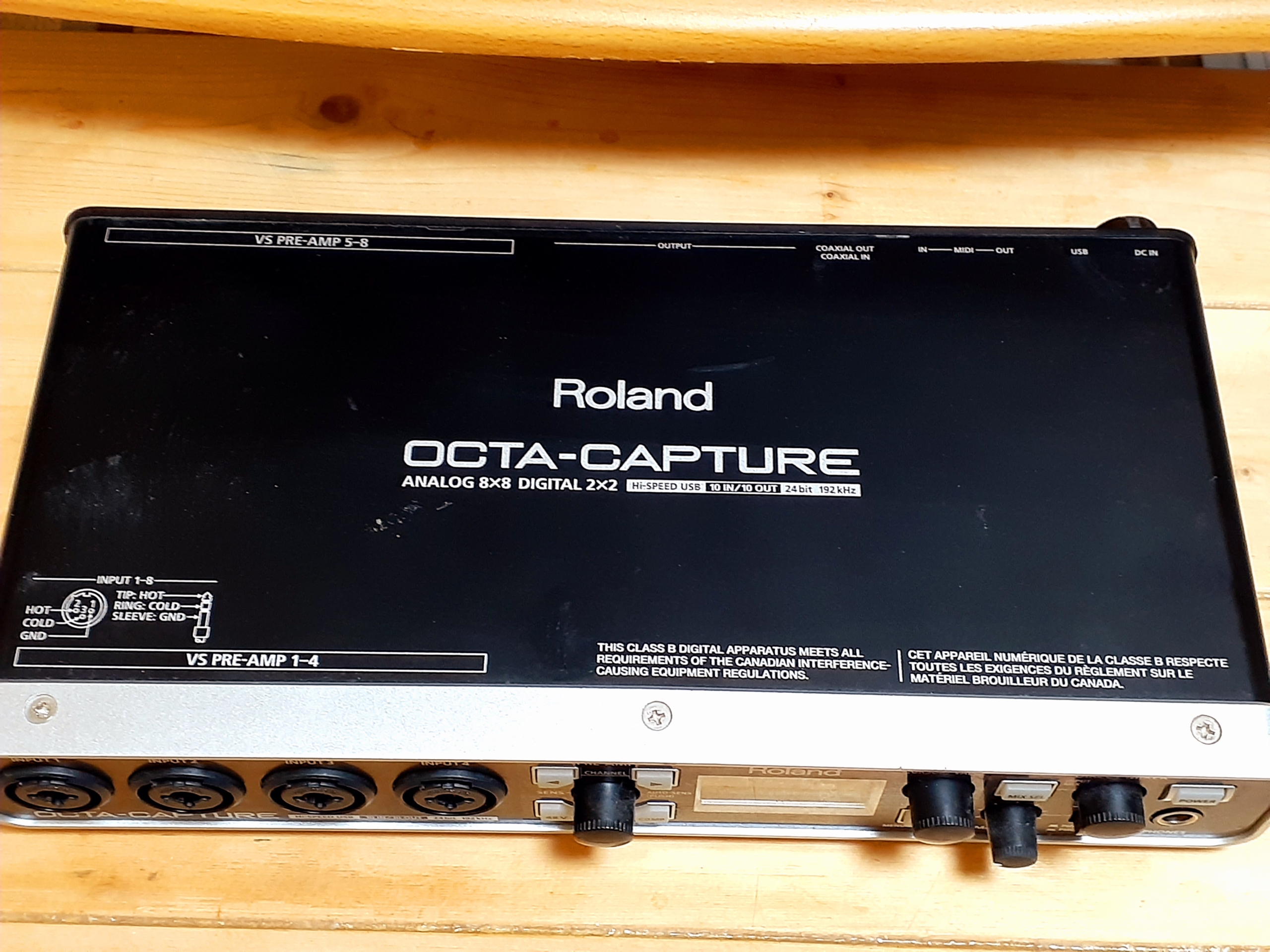 Roland】OCTA-CAPTUREを10年愛用したレビューをしてみる【オーディオIF