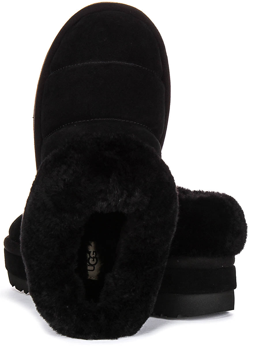 Ugg Australia Tazzlita In Black For Women | Platform Padded Clog