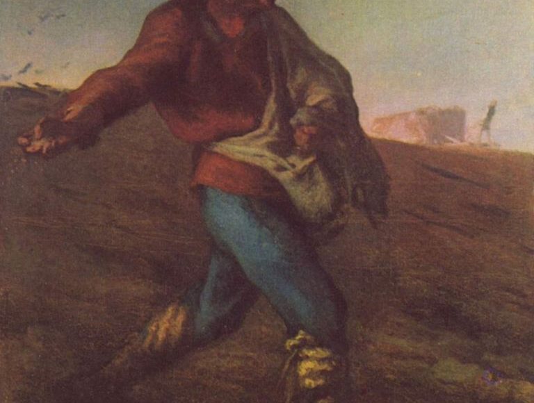 ジャン＝フランソワ・ミレーの『種をまく人』 | 絵画販売ドットコムの