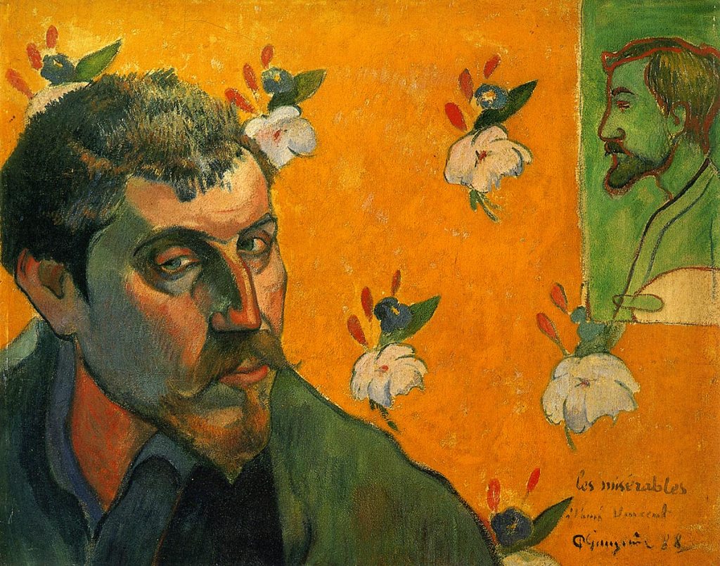 ポール・ゴーギャンの『自画像（レ・ミゼラブル）』 | 絵画販売ドット