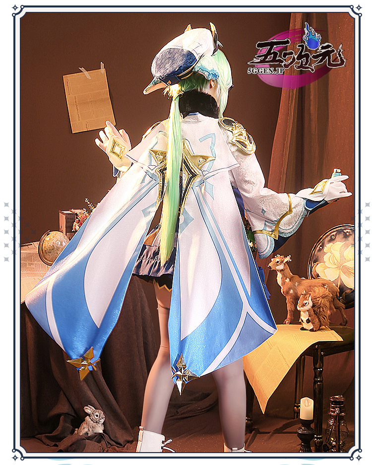 三分妄想 原神 コスプレ スクロース 衣装セット