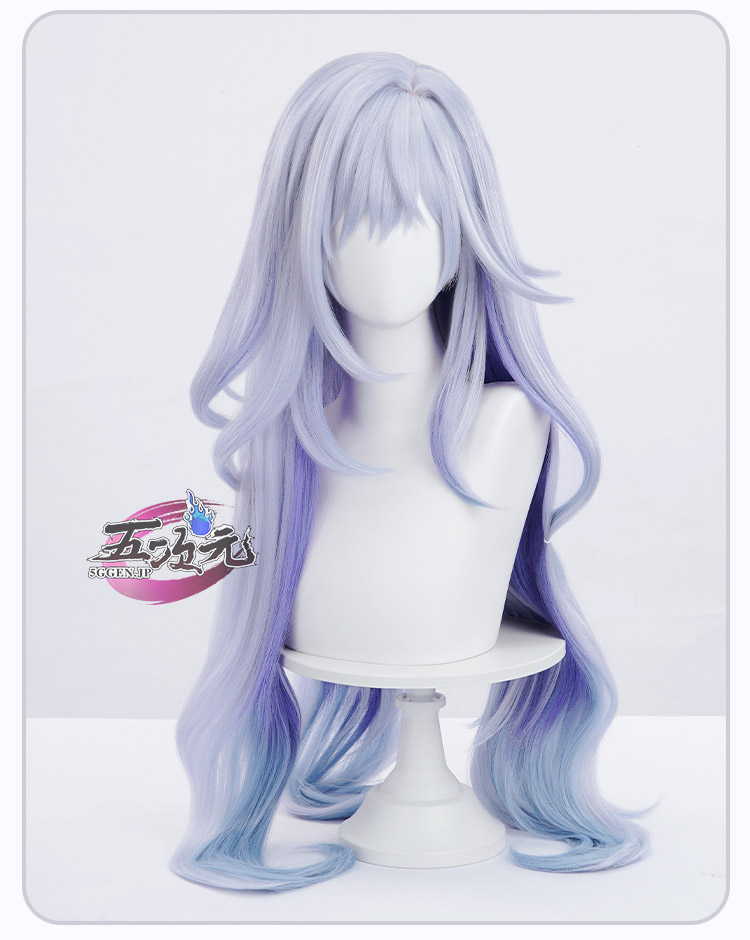 三分妄想 原神 コスプレ スカーク ウィッグ