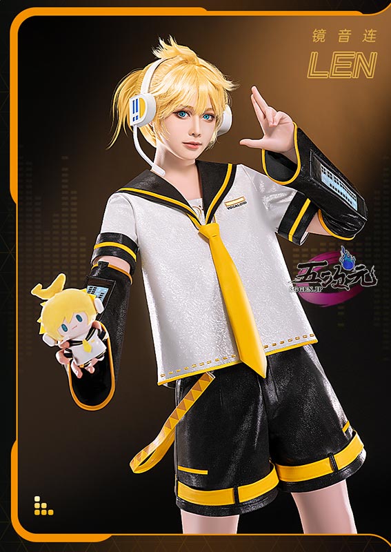 初獣猫 ボーカロイド 鏡音リン・レン ACT2 コスプレ衣装