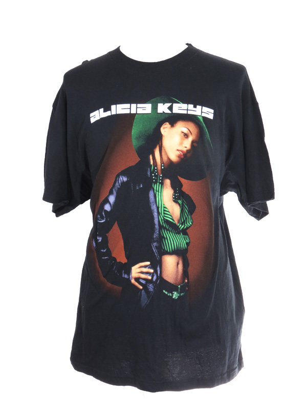 Alicia Keys 2002 Tour T-Shirt XL - 5 Star Vintage