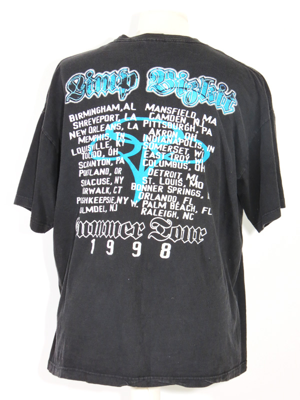1998 Limp Bizkit Summer Tour T-Shirt XL - 5 Star Vintage