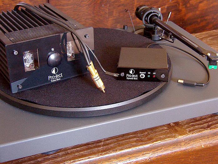 6moons audio reviews: Pro-Ject 1Xpression, Tube Box & Speed Box