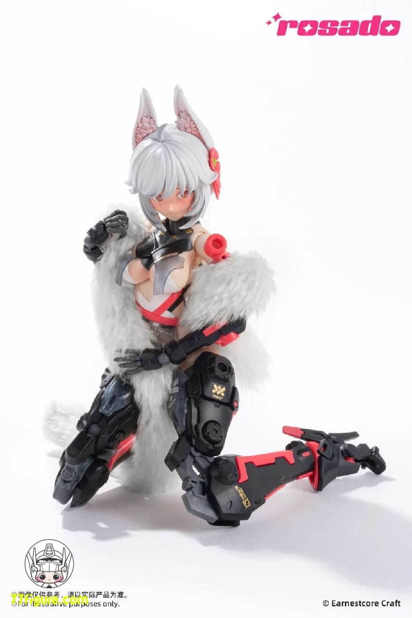 核誠治造 Earnestcore Craft 1/10 羅刹·绯狐 塗装済み可動フィギュア