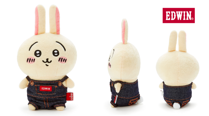 セブンネット限定 ちいかわ×EDWIN スペシャルコラボレーションぬいぐるみ