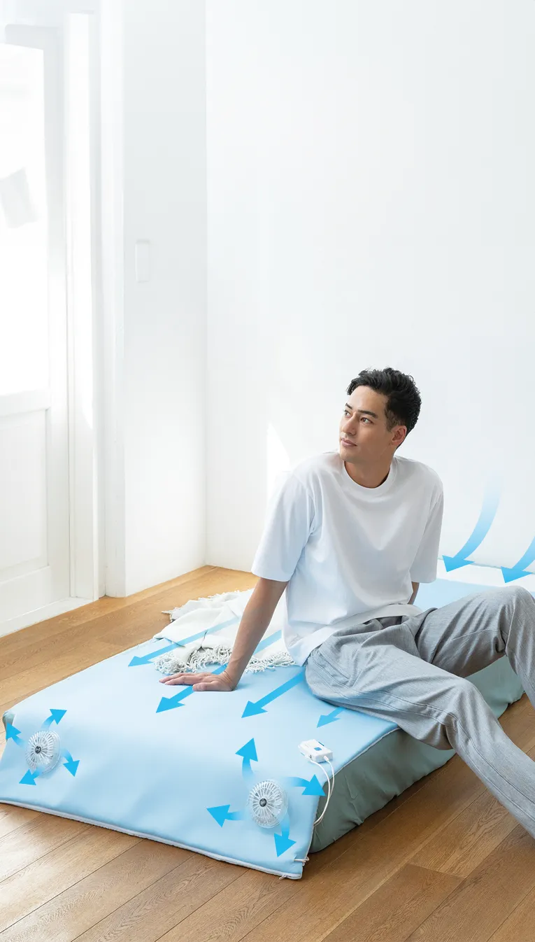 空調ベッド® 風眠 | 株式会社空調服