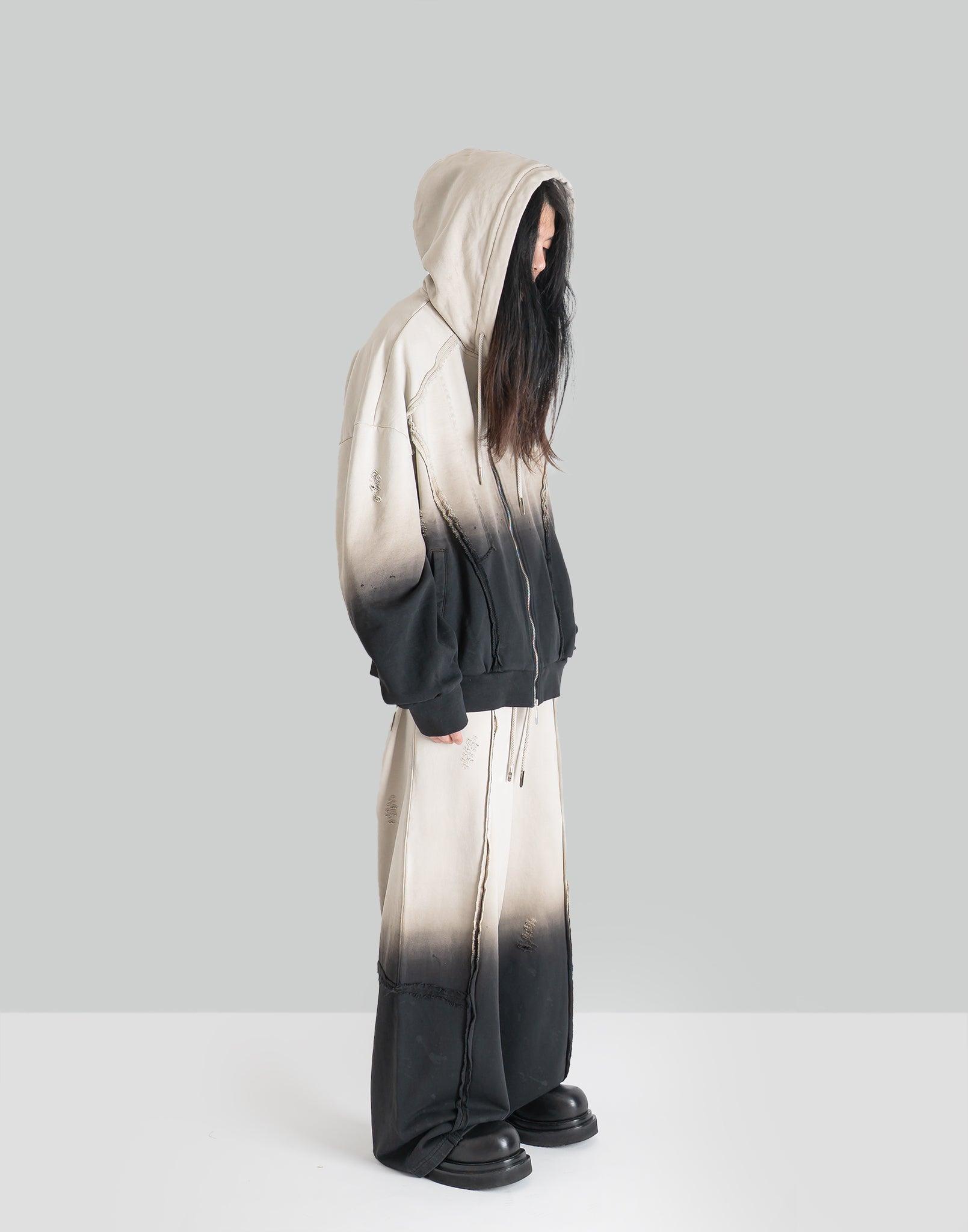 FENG CHEN WANG DECONSTRUCTION ZIP HOODIE – 082plus