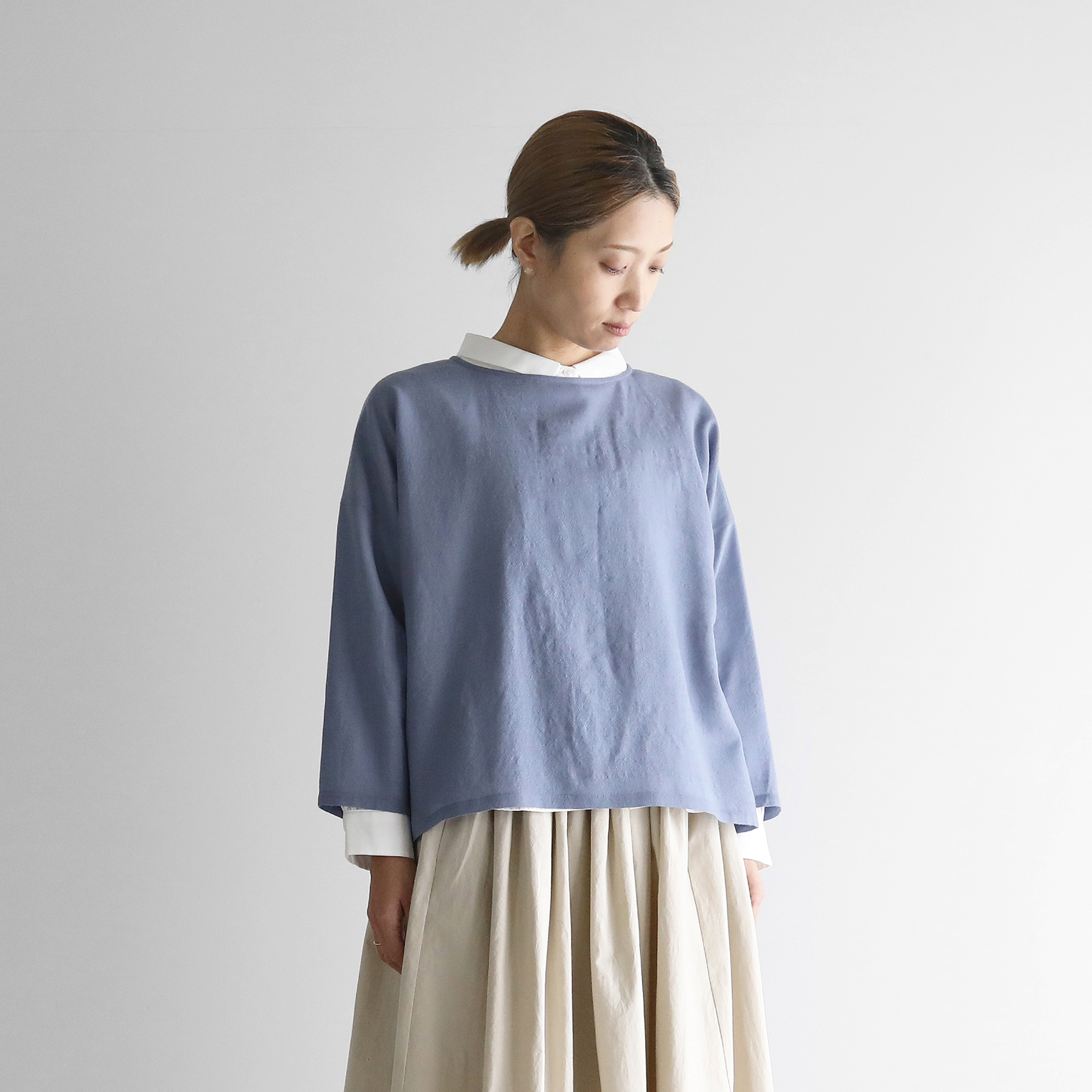 ウォッシャブルウールワイドプルオーバー U609をリリースしました