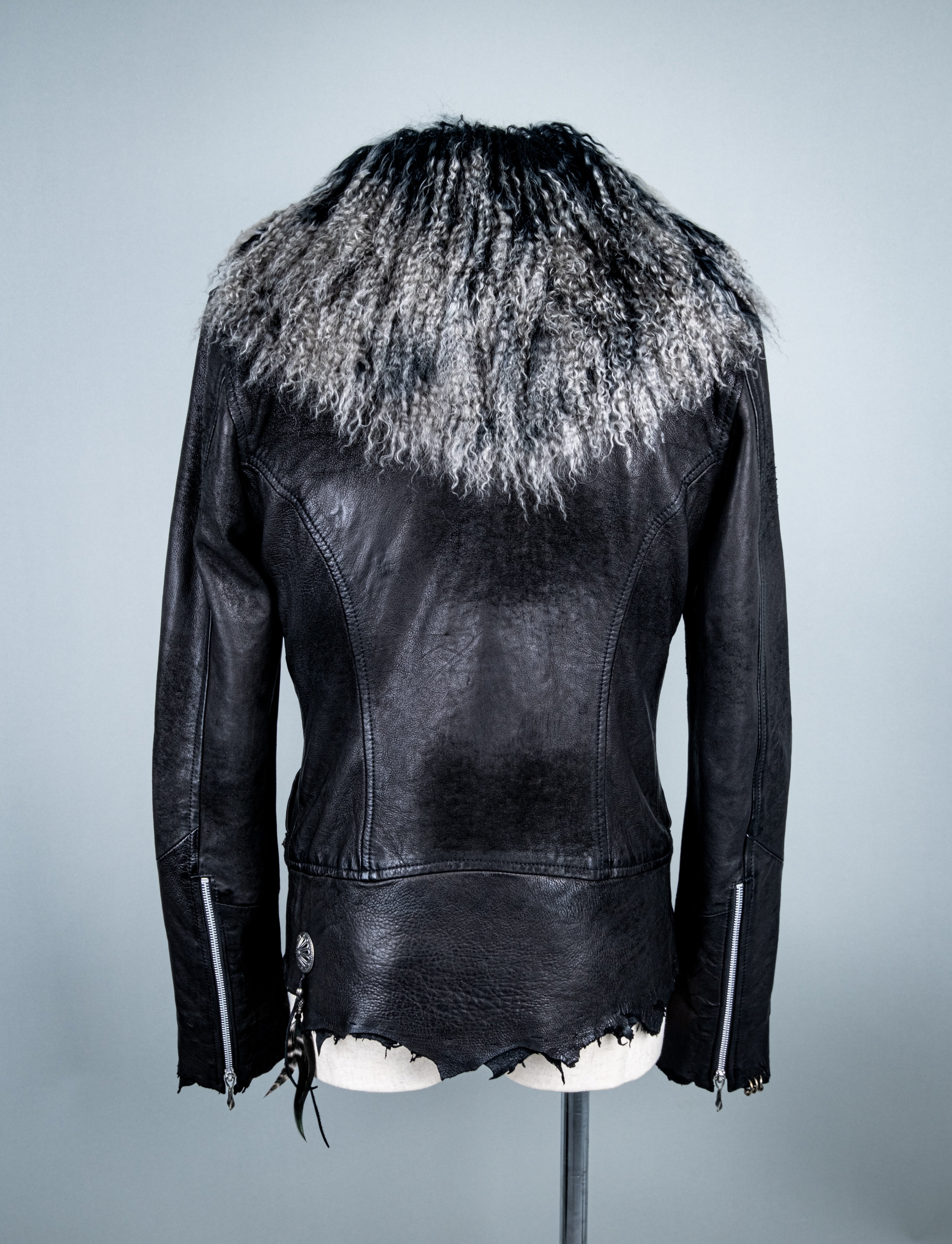 Cross Zip with Detachable Fur – 14th Addiction