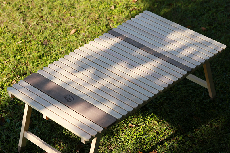 キャンプテーブル KUROSON370の通販｜【196】ひのき・木製キャンプ用品店