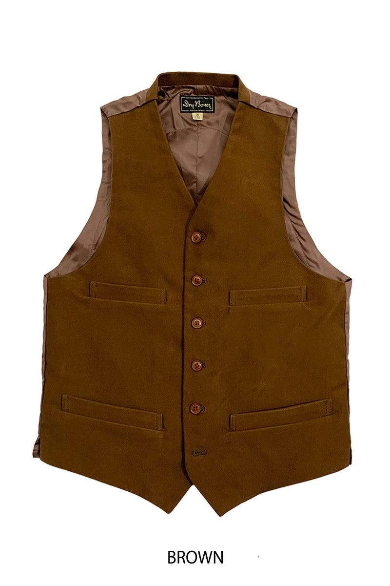 Moleskin 4pocket Vest – Dry Bones Online Shop