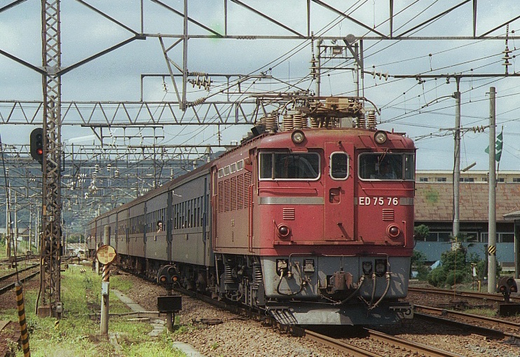 1984年 東北本線の旧型客車