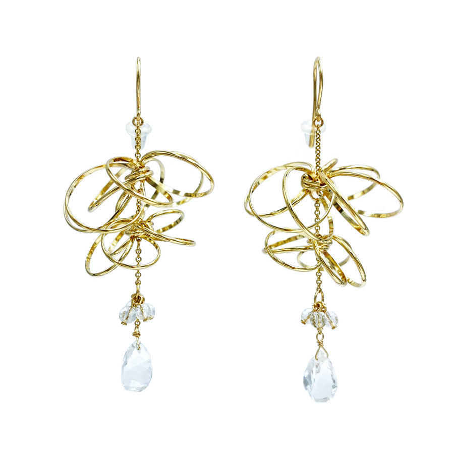 K14GF 煌めくシャンデリア ピアス｜GFP1323