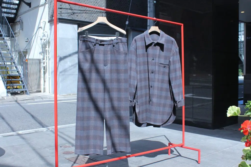 URU -WOOL CHECK SHIRT&PANTS- - 1LDK AOYAMA