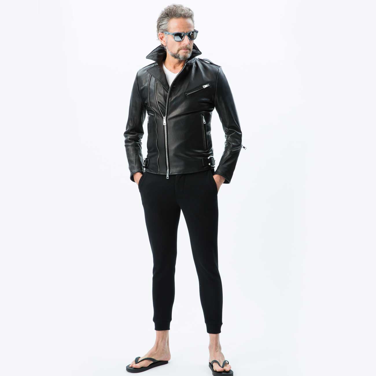 zip riders jacket [black] | 1piu1uguale3 Osaka - ウノピゥウノウ