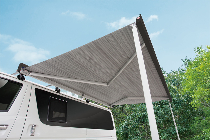 ハイエース専用 FIAMMA サイドオーニングを販売 カスタムパーツ専門店