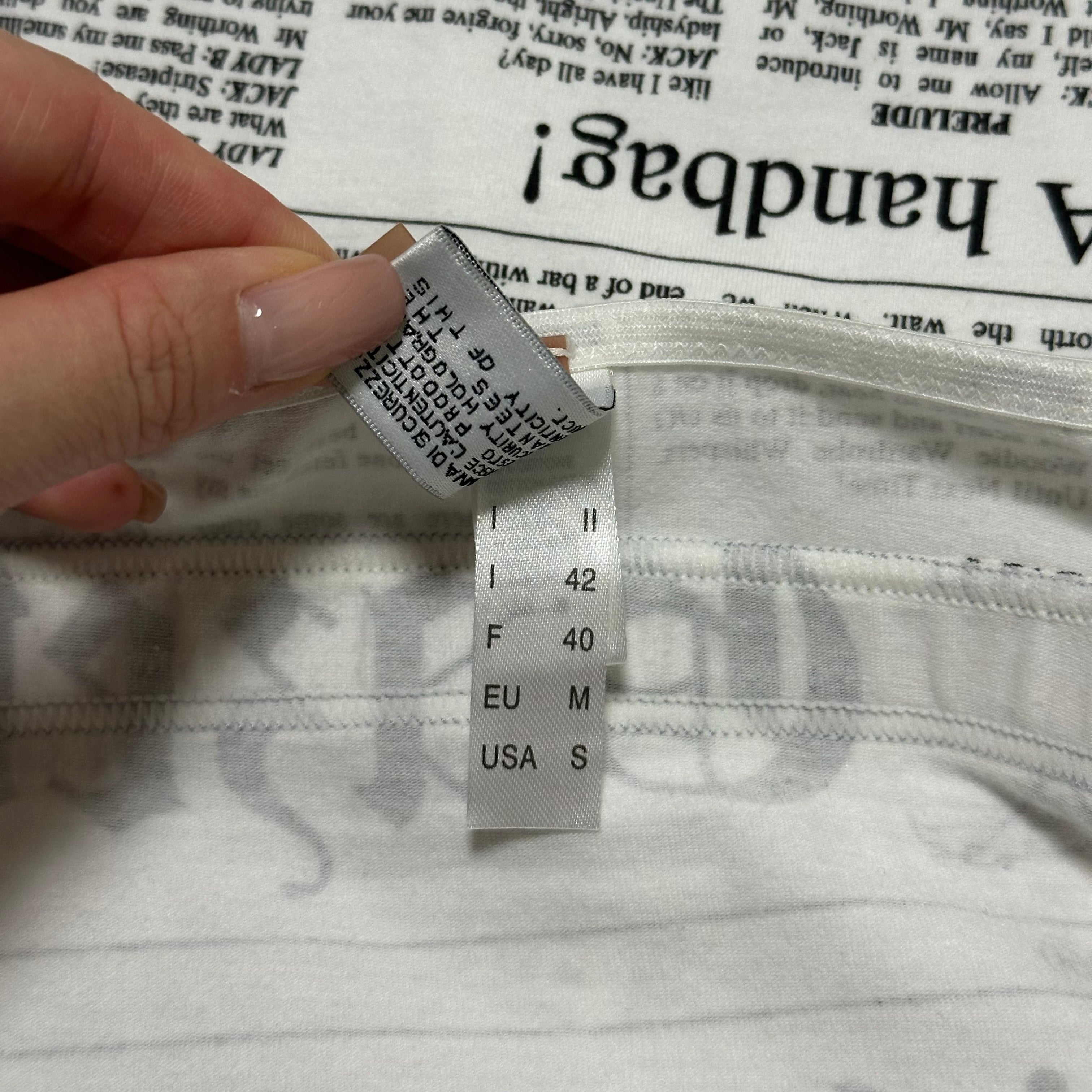 JOHN GALLIANO Newspaper Print Camisole – 24/7 archives