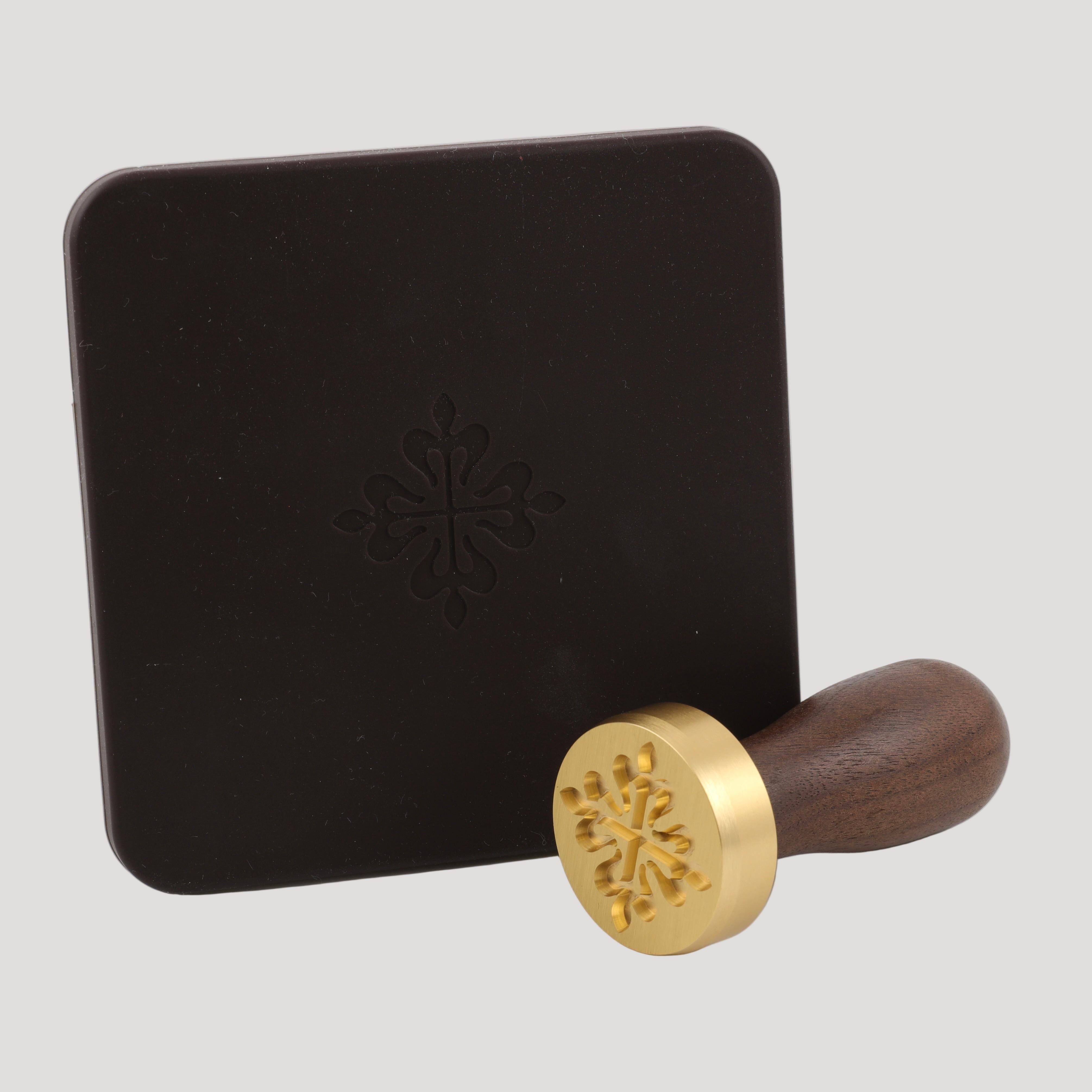 Patek Philippe Rare Calatrava Brass & Wood Stamp / Tampon