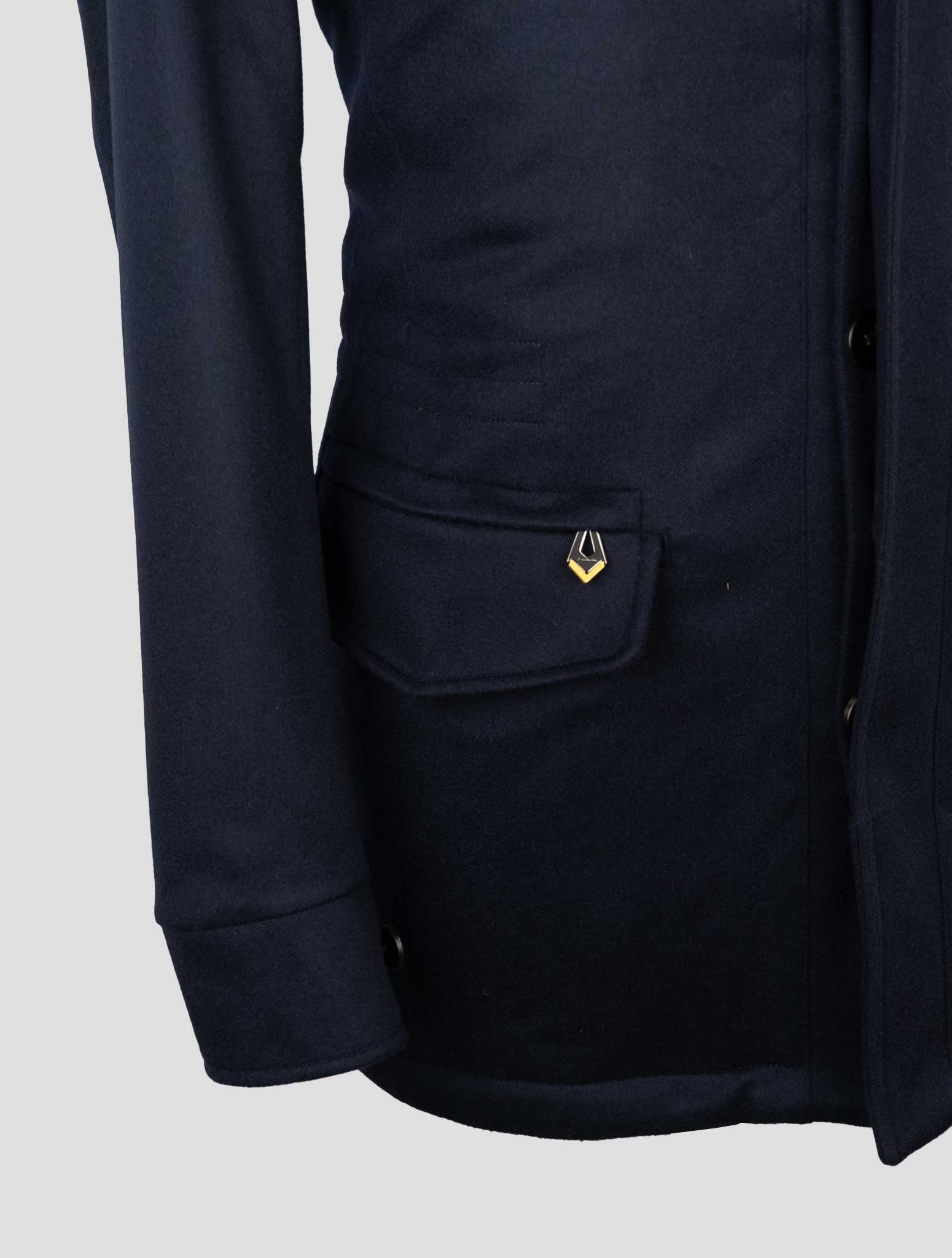 Sartorio Napoli Blue Cashmere Coat – 2Men