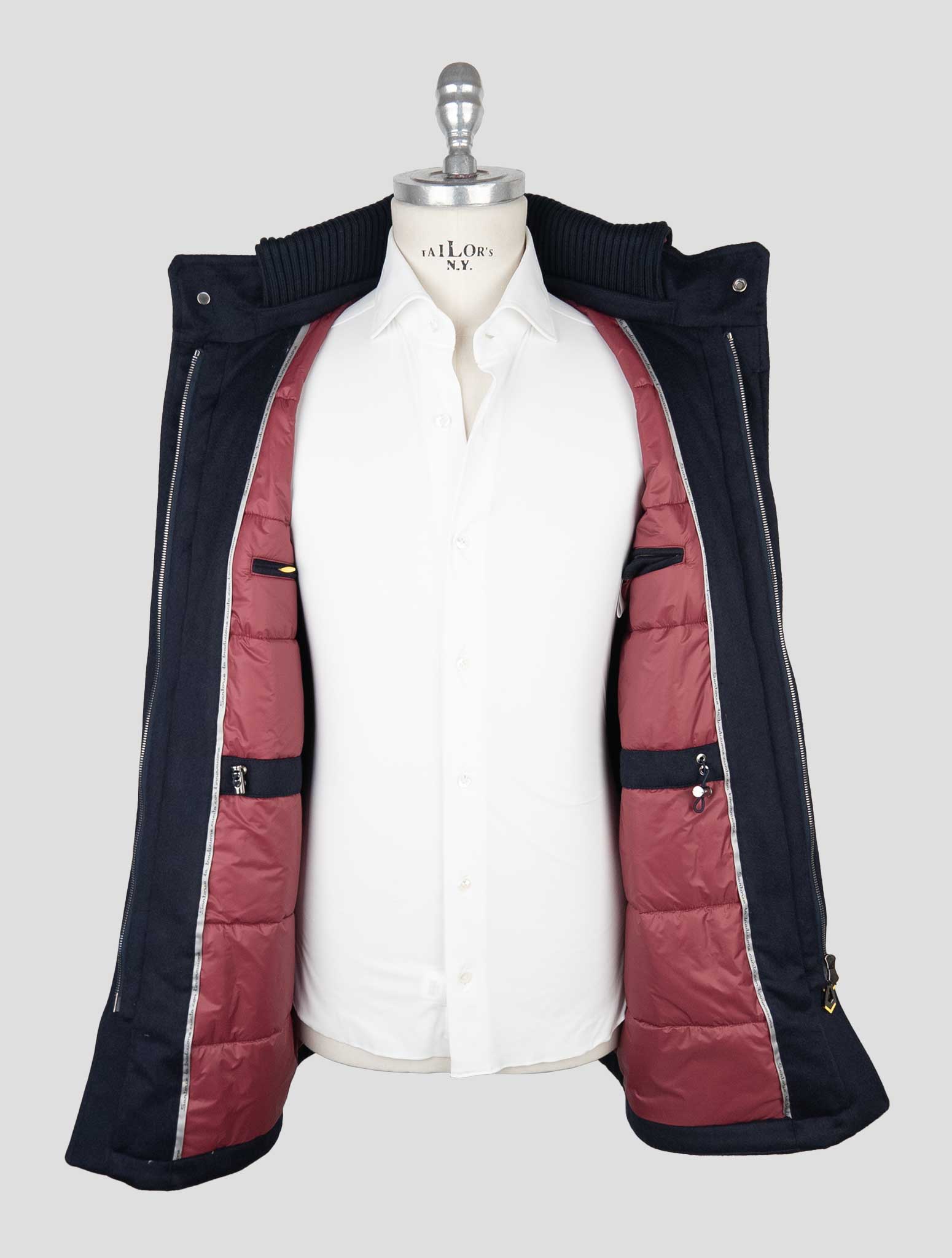 Sartorio Napoli Blue Cashmere Coat – 2Men