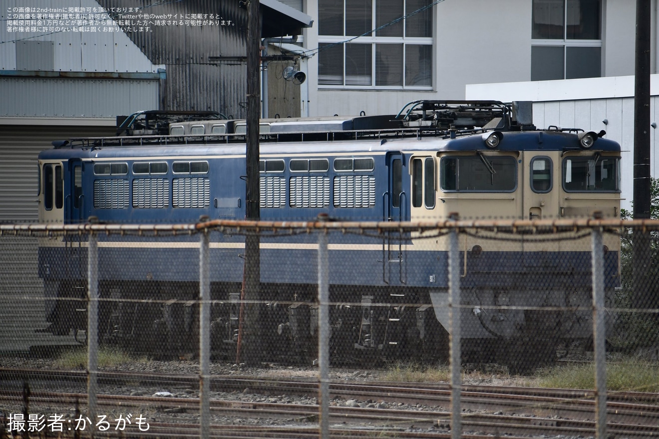 JR貨】EF65-2139と思われる車両のナンバープレートが外される |2nd