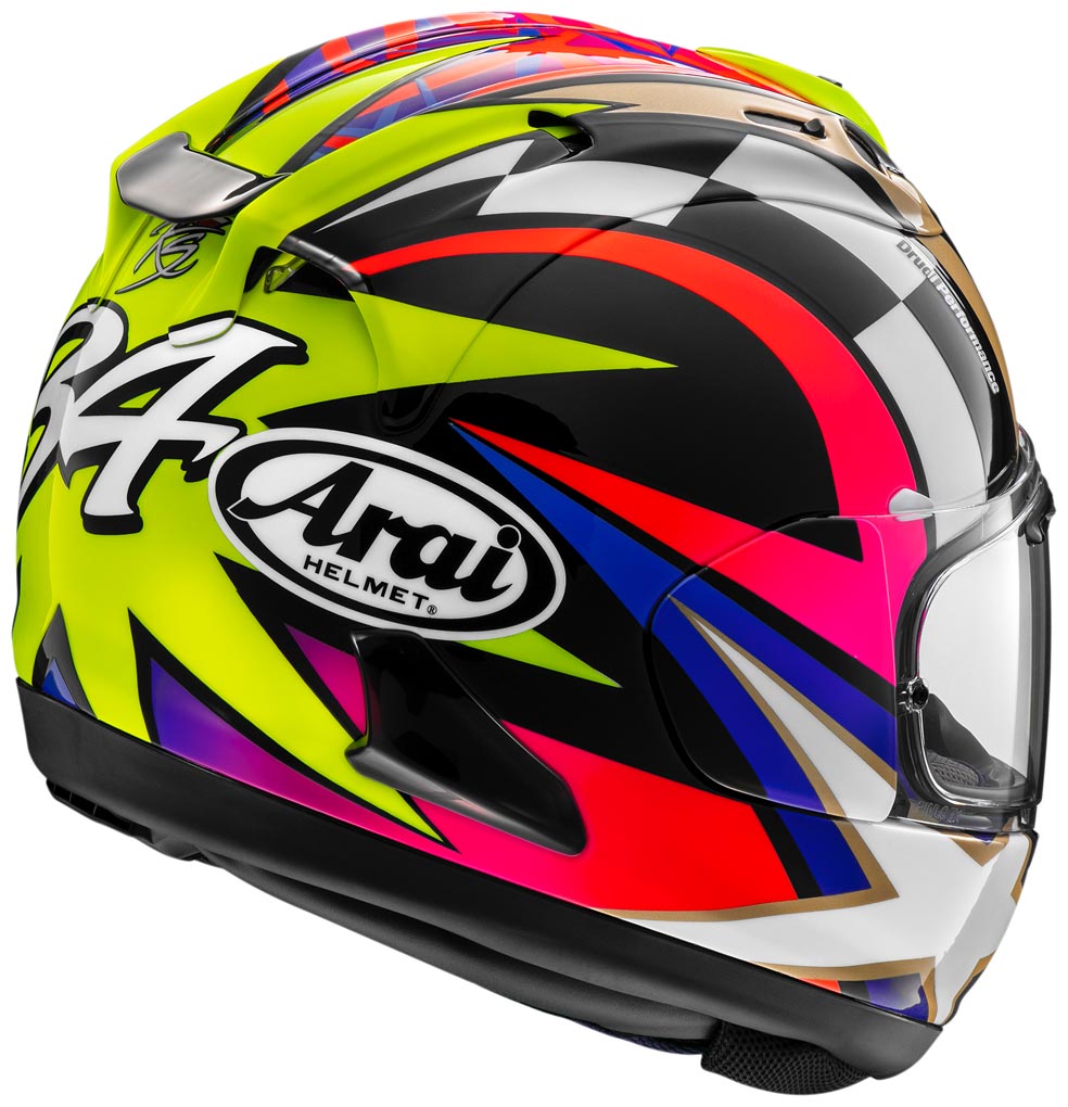 新グラフィック【ARAI RX-7X SCHWANTZ30th】を5月中旬に発売予定 | 2