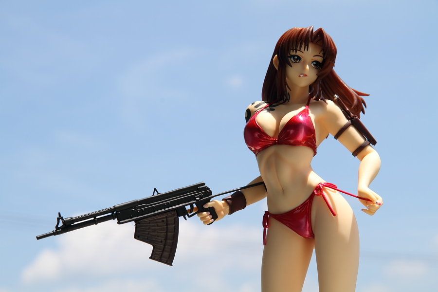ニューライン 1/6 BLACK LAGOON レヴィ 水着Ver. .30CAL CLUBレビュー