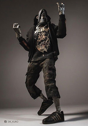 Rehel by Ashley Wood (one sixth) toy release info, variants