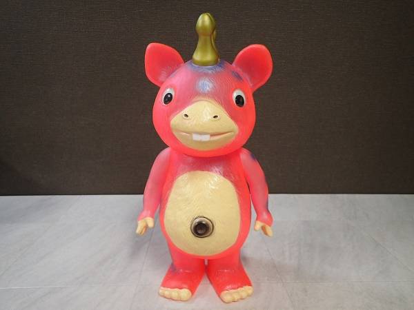 買取価格】ソフビ イヌクマ 快獣ブースカ クリアピンク ジャイアント