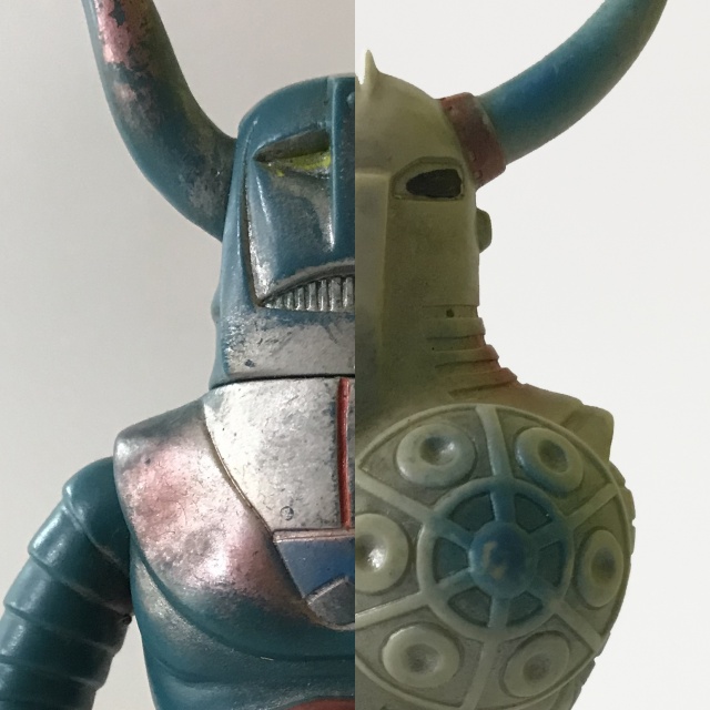 買取実績】ブルマァク 『レッドバロン』敵ロボット ソフビ人形 ｜たい