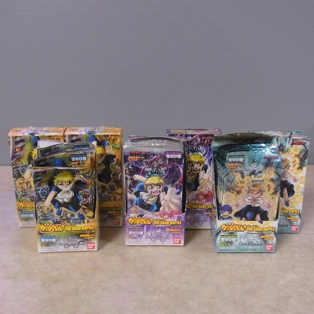 買取事例】金色のガッシュベル THE CARD BATLLE未開封パックをお譲り